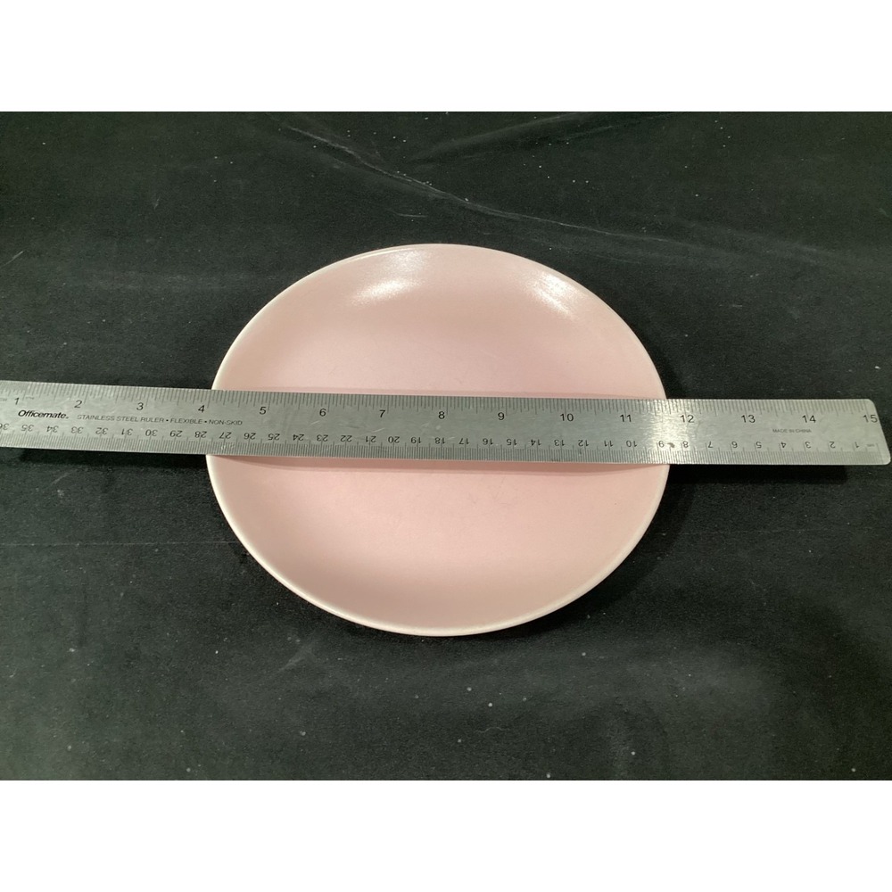 IKEA Dinera Light Pink Salad/Dessert Plates  Set of 2 *